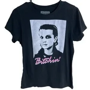 Netflix | Tops | Stranger Things Bitchin Eleven Tee Shirt | Poshmark